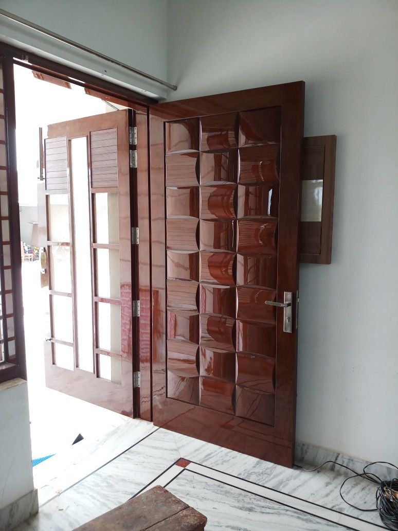 teak wood main door design